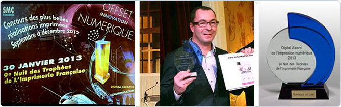 Numeric Print Services remporte le «Digital Award 2013» !