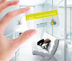 Cartes  PVC transparentes